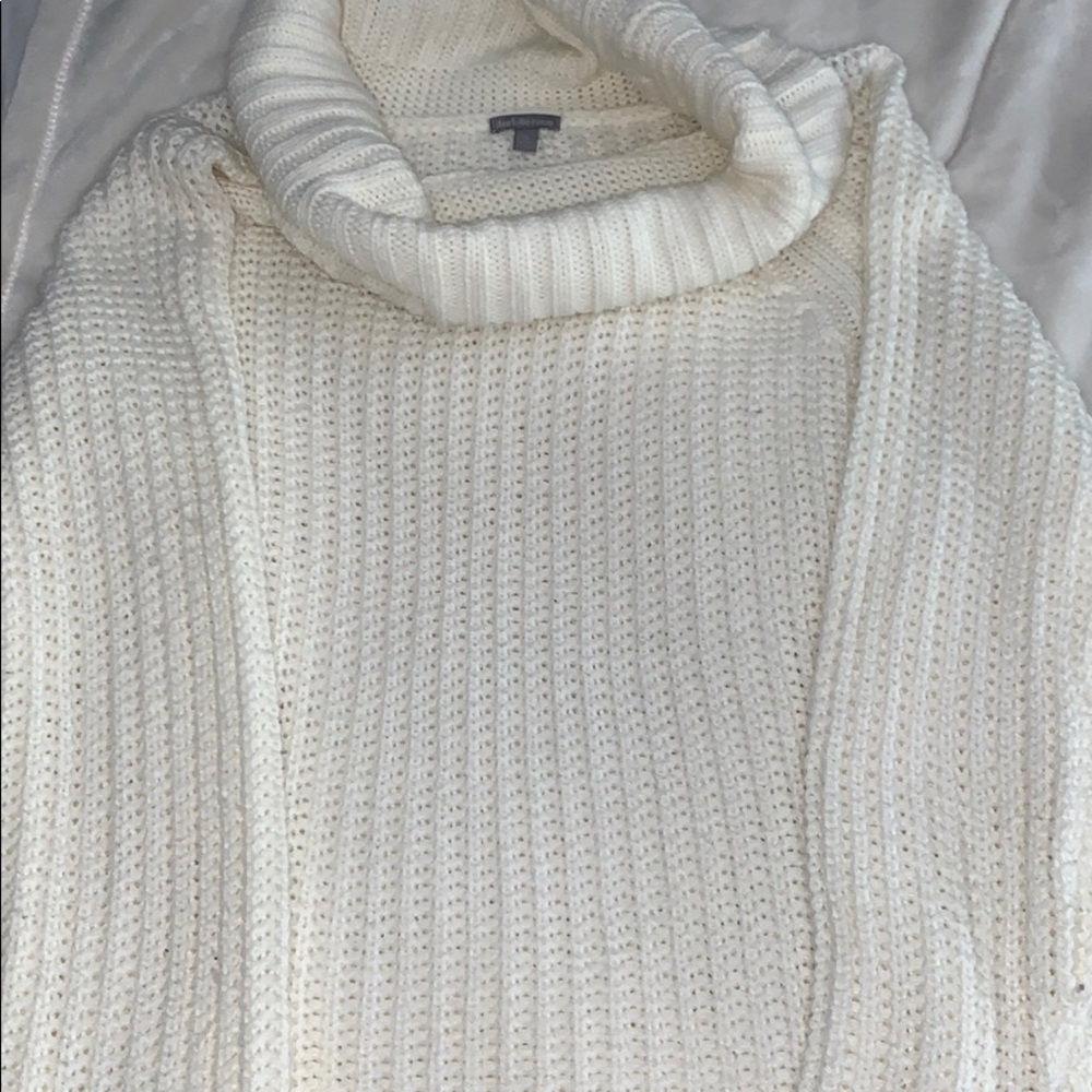 Charlotte Russe Knit Cream Sweater